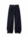 Oversized Raw Jeans